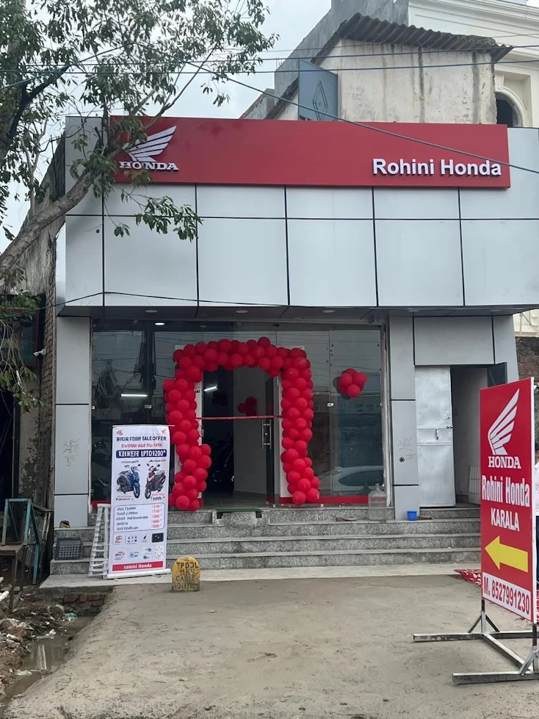 Rohini Honda Karala Rama Vihar showroom