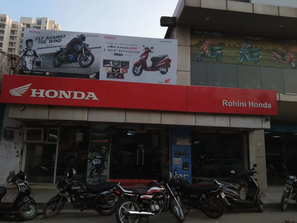 Rohini Honda Rithala showroom